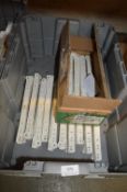 *~5 350mm and ~10 300mm White Drawer Runners