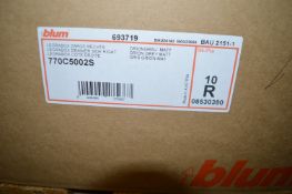 *10 Blum Righthand Drawer Sides 770C5002S