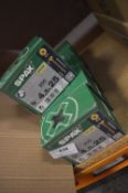 *6x Box of 200 Spax 4.5x25 Z2 Screws