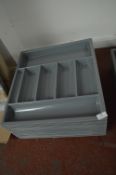 *Twenty-Three Cutlery Trays 47x51cm