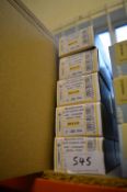 *10x Box of 200 ASP Flat CSK Posi Yellow Wood Screws M3.5x20