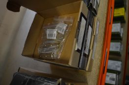 *Satin Brass 74x35x2mm Cabinet Hinges