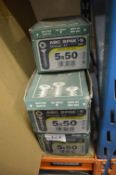 *5x Box of 200 Spax 5x50 Z2 Screws