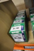 *5x Box of 200 Spax 3.5x16 Screws