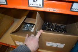 *Contents of Shelf to Include Various Fittings, Covers, Clips, etc.