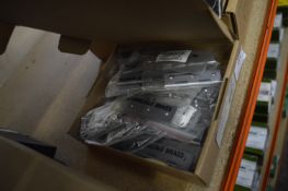 *Satin Chrome 64 32x2mm, and Chrome Plated 50x28x1.4mm Cabinet Hinges