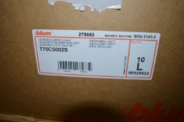 *10 Blum Lefthand Drawer Sides 770C5002S
