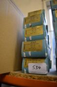 *21x Box of 200 ASP Flat CSK Posi Yellow Screws M3x20