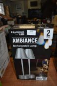 *Luminus LED Rechargeable Lamps 2pk
