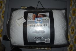 *Two Sealy Side Sleeper Pillows (one AF)