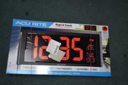 *Acurite Digital Clock