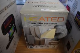*Berkshire Heated Faux Fur Throw