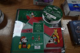 *Hallmark Disney Christmas Cards, plus 45m Reel of