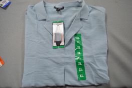 *Hilary Radley Light Blue Short Sleeve Top Size: XL