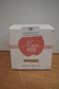 *Nina Ricci Rose Eau de Toilette 50ml (part used tester)