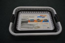 *Pop & Load Collapsible Laundry Basket