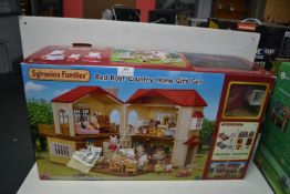 *Sylvanian Family Red Roof Country Home Gift Set