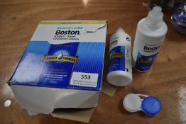*Boston Advanced Contact Lens Cleaner