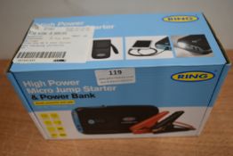 *Ring High Power Micro Jump Starter Power Bank