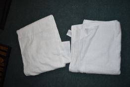 *Two Grand Hospitality White Bath Sheets