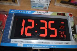 *Acurite Digital Clock