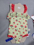 Seafolly Red One Piece Swimsuit Size: 7