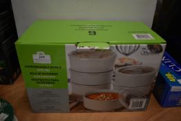 *Signature 5pc Microwavable Bowl Set