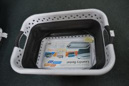 *Pop & Load Collapsible Laundry Basket