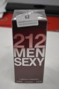 *Carolina Herrera 212 Men Sexy Eau de Toilette 100ml (sealed with packaging)