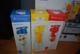 *Three Infruition Sports Drinks Bottles