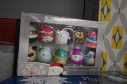 *Squishmallows 10pc Christmas Ornament Set