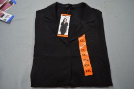 *Hilary Radley Black Short Sleeve Top Size: XXL