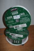 *Two 45m Reels of Kirkland White Ribbon