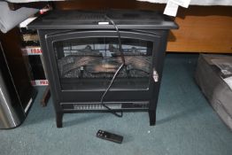 *Electric Log Effect Stove