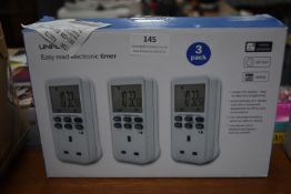 *Unicom Electronic Timer 3pk
