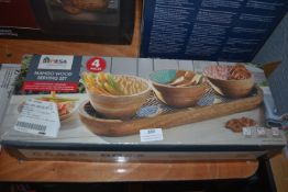 *Mesa Wooden Serving Set