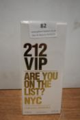 *Carolina Herrera 212 VIP Are You on the List Eau de Parfum 80ml (sealed packaging)