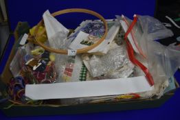 Quantity of Tapestry Making Materials and Frame