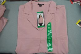 *Hilary Radley Pink Short Sleeve Top Size: XL