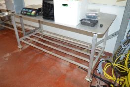 *Preparation Table on Castors 3ft x 6ft