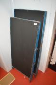 *Two Steel Framed A-Board Chalkboards