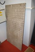 *Aluminium Checker Plate Loading Ramp 32”x5ft