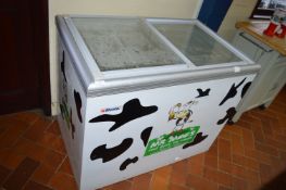 *Elcold Chest Freezer with Sliding Lid 110x65cm x 85cm high