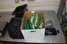 *Decorations, Trays, and Display Cards