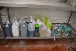 *Various Detergents, Cleaners, Degreaser, etc.