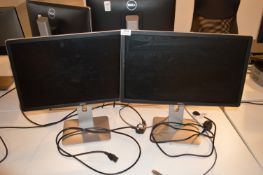 *Two Dell Monitors
