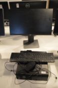 *Dell Desktop PC, Monitor, and Keyboard