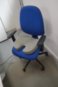 *Blue Office Swivel Chair