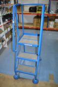 *Mobile Tubular Steel Warehouse Steps