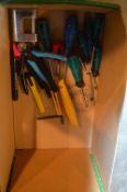 *Various Small Screwdrivers, Knives, and a Padlock